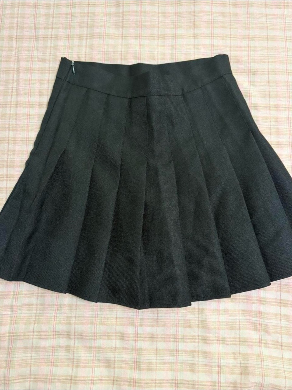 Black Pleated Skirt